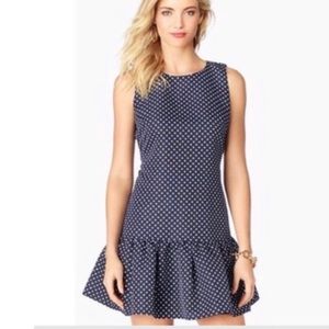 Juicy Couture Navy Polka Dot Dress Size 6